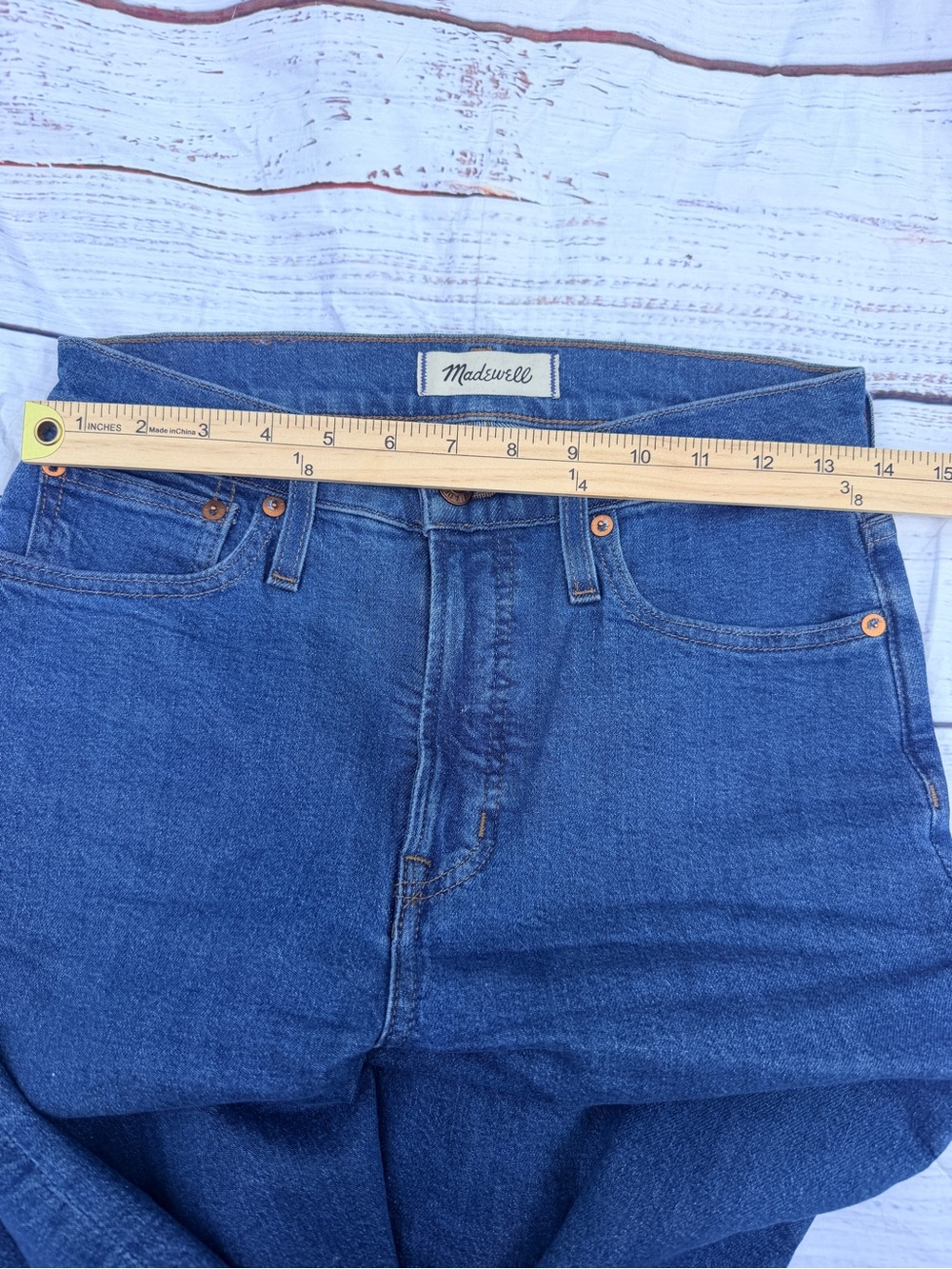 Madewell The Perfect Vintage Wide-Leg Jean in Fairdale Wash 26 - Picture 13 of 15